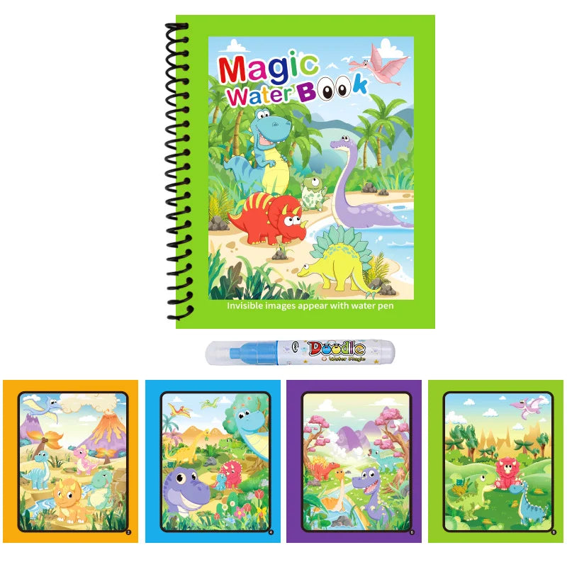 Livro Mágico de Pintura com Água