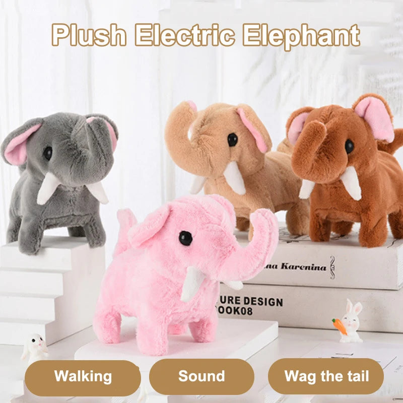 Elefante Interativo de Pelúcia