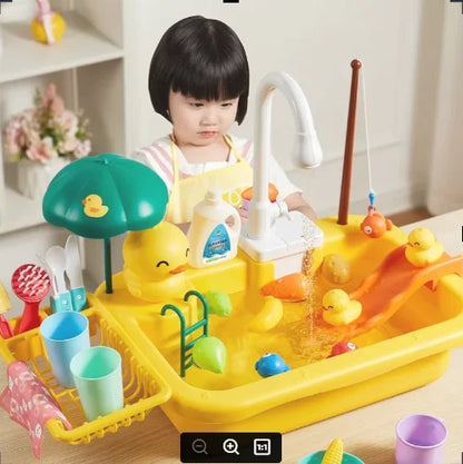 Pia Infantil com Água