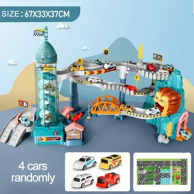 Pista Dinossauro com Carrinhos