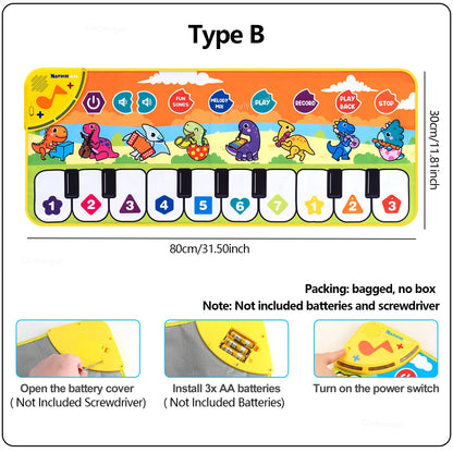 Tapete Piano Musical