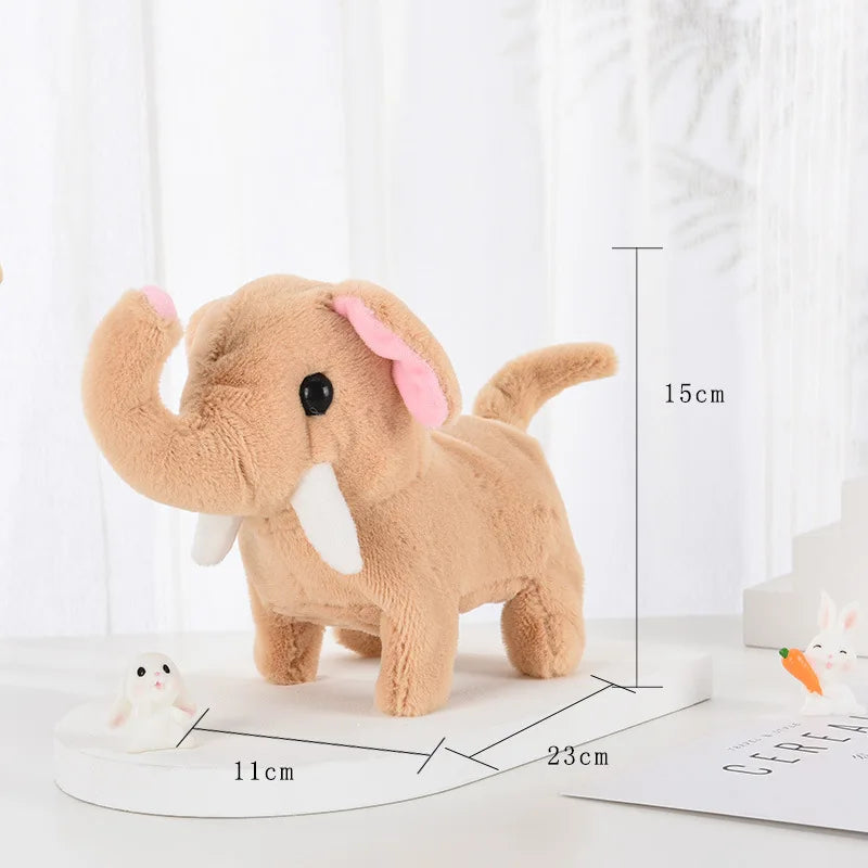Elefante Interativo de Pelúcia