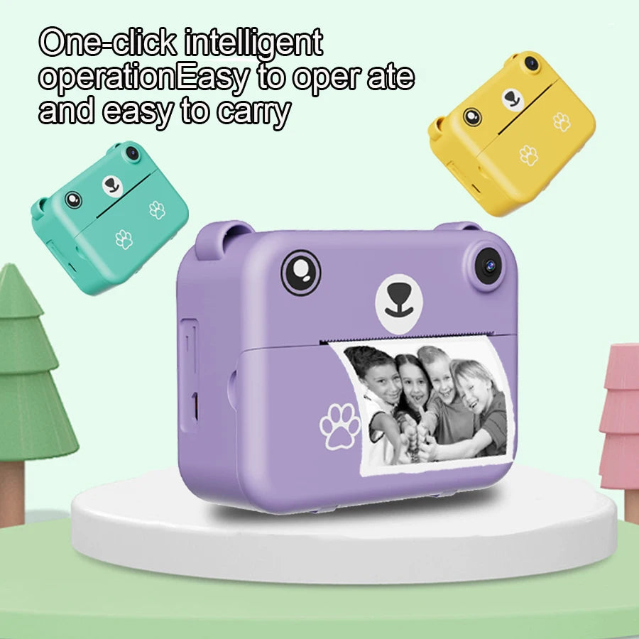 Câmera Infantil de Impressão Instantânea