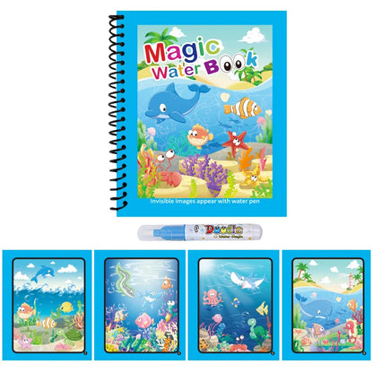 Livro Mágico de Pintura com Água